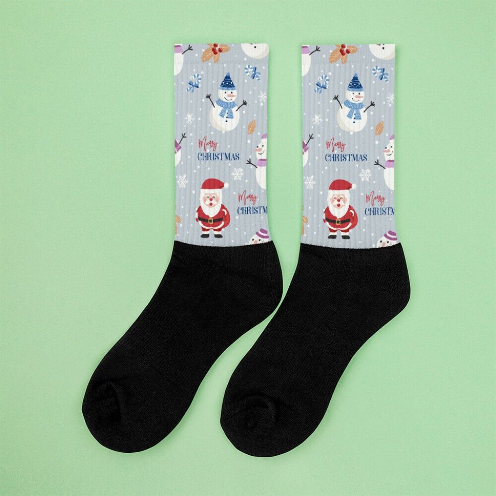 Holiday Funny Cute Pattern Christmas Winter Socks